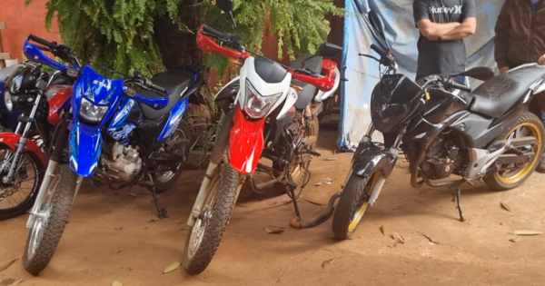 Mediante GPS recuperan moto robada y desmantelan un desarmadero - trece