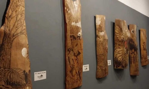 "Madera descartada, arte recuperado": El arte que brota de la tala de árboles - OviedoPress