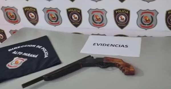 La Nación / Detienen a hombre que agredió y amenazó con un arma a su suegra en Alto Paraná