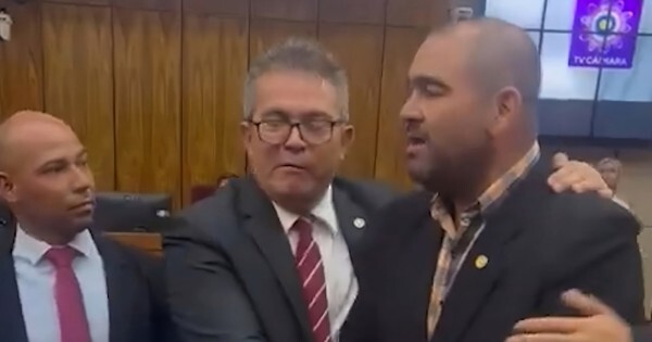 Jatar y Raulito casi se van a las manos por el pedido para echar a Barán