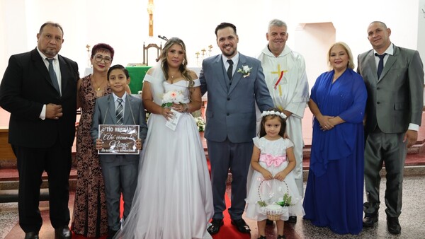 Grisel y Hernán se juraron amor