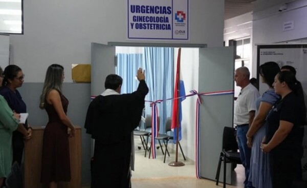 Inauguración de sala de urgencias de ginecología y obstetricia