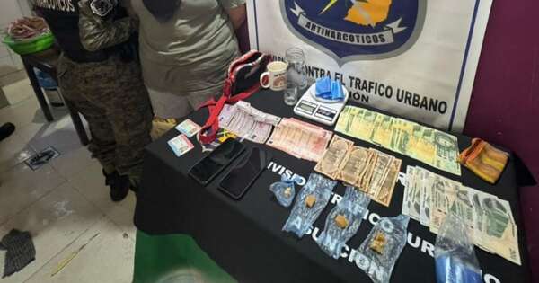 La Nación / En allanamiento simultáneo, se incautan de drogas y dinero en zona de Añareta’i