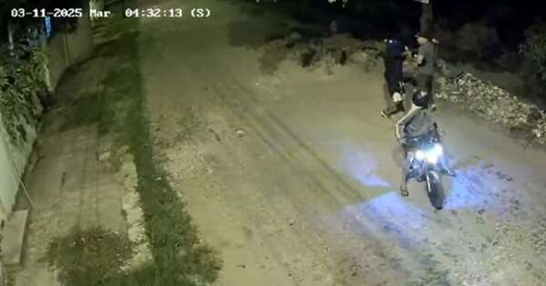 La Nación / Motoasaltantes atacaron a un trabajador en el barrio Trinidad