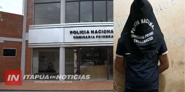  DETUVIERON A UN HOMBRE POR UN SUPUESTO HECHO DE AGRESIÓN
