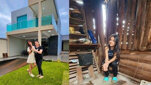 Cantante de 16 añitos regaló una casa a su mamá