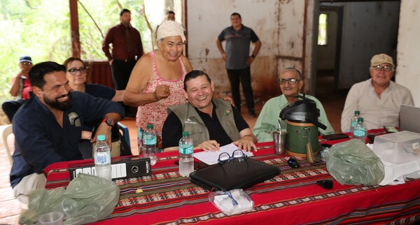 Gobierno titulará emblemáticas tierras de las Ligas Agrarias de San Isidro del Jejuí - .::Agencia IP::.