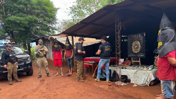 Cuatro detenidos con marihuana “Skunk" y "Colombian Gold" en Salto del Guairá