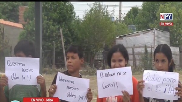 Cerraron el octavo grado por falta de rubros en escuela de MRA