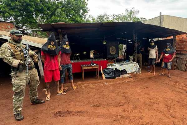 Senad desarticula "mercado de drogas" en Saltos del Guairá - Unicanal