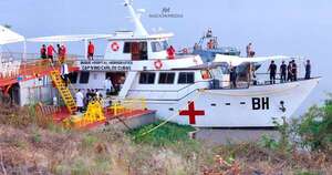Diario HOY | Buque Hospital de la Armada llega para asistir a pobladores de Alberdi