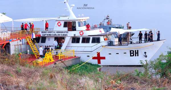 Diario HOY | Buque Hospital de la Armada llega para asistir a pobladores de Alberdi