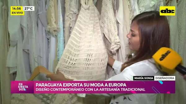 Moda que fusiona tradición y alta costura conquista el mercado internacional - ABC TV - ABC Color