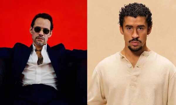 ¡Atendé para qué se juntaron Marc Anthony y Bad Bunny!