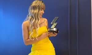 Marilina se llevó un premio por su canción dedicada a mujeres maltratadas