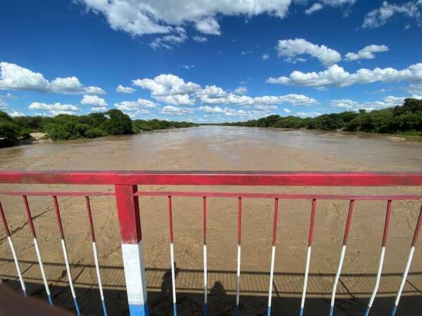 Una buena noticia: el río Pilcomayo duplicó su caudal en los últimos días - Nacionales - ABC Color