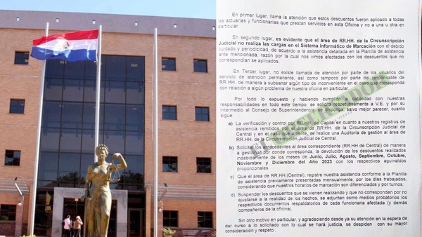 Funcionarias de Central denuncian descuentos compulsivos por falencias en carga de planillas