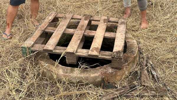 Niña de 7 años es rescatada tras caer en pozo de 15 metros