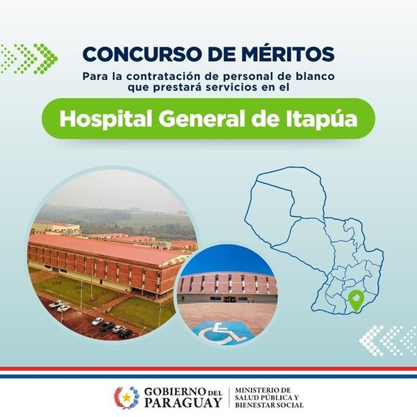 Siguen abiertas las postulaciones para el Hospital General de Itapúa - ADN Digital