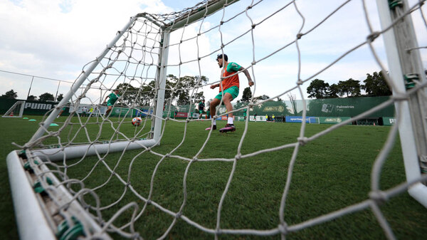Versus / ¡Preocupación! Gustavo Gómez se lesiona en entrenamiento de Palmeiras y sería baja con la Albirroja
