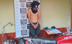 Distribuidor de drogas fue detenido tras golpear a su concubina