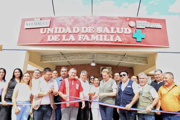 Inauguran nueva USF en Ñeembucú, pero otra sigue sin funcionar - Nacionales - ABC Color
