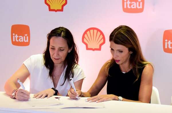 Shell e Itaú sellan alianza estratégica - Empresariales - ABC Color