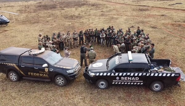 Nueva Alianza 48: asestan golpe de USD 4,8 millones al anular 162 toneladas de marihuana en Amambay - .::Agencia IP::.