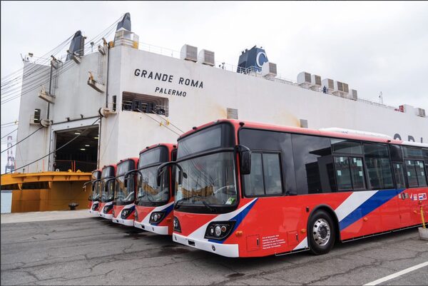 Avanza la implementación de buses eléctricos en Paraguay con el apoyo de Taiwán