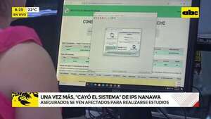 IPS Nanawa con sistema caído: asegurados soportan larga espera para acceder a consulta - ABC Noticias - ABC Color