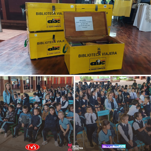 INICIAN EL PROGRAMA "UNA MIRADA AL PARAGUAY A TRAVÉS DE LOS LIBROS" PARA FOMENTAR LA CULTURA NACIONAL ENTRE ESTUDIANTES. - TVS