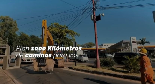 Gobierno Nacional lanza el "Plan de Pavimentación de 1000kms" - Noticiero Paraguay