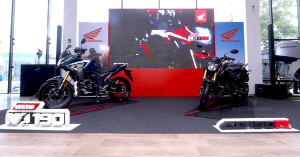 La Nación / Las nuevas motos Honda NX190 y Honda CB190R 2.0 ya están en Paraguay