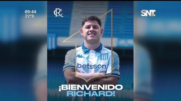 Richard Sánchez deja América y es presentado en Racing - SNT