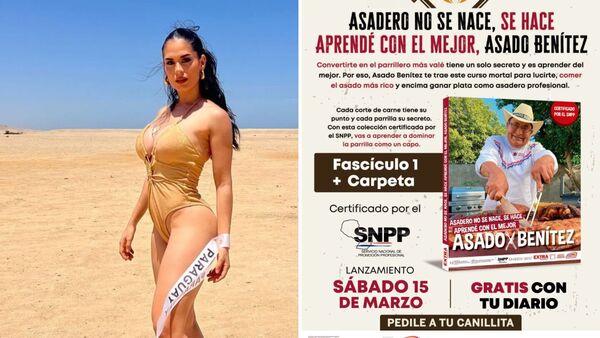 Fabi Martínez dijo que el que sabe hacer asado tiene muchos levantes
