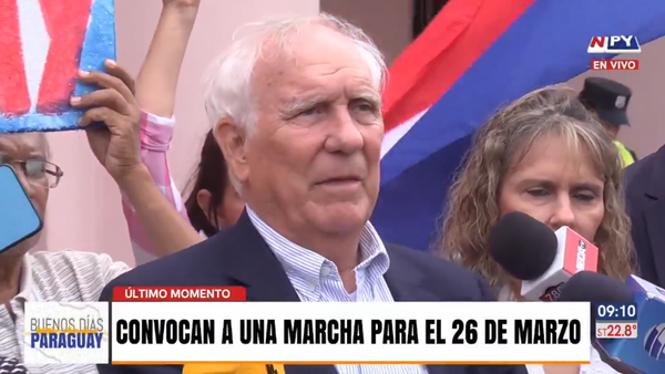 Oposición convoca a marcha por la democracia contra el Gobierno: “Es por los derechos de todos”