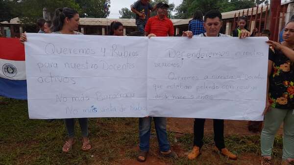 Suspenden actividad en una escuela de Yrybucua para exigir al MEC cuatro rubros faltantes - Nacionales - ABC Color