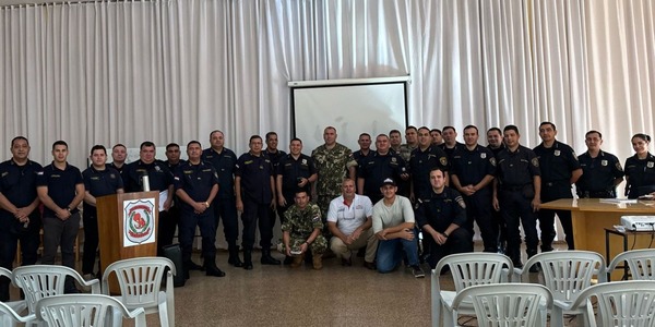 Se capacita a las fuerzas de seguridad con miras al Mundial de Rally en Itapúa • PARAGUAY TV