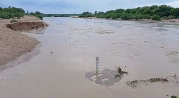Video: autoridades verifican nivel del río Pilcomayo - Nacionales - ABC Color