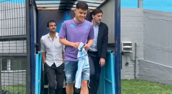 Versus / ¡Ya está en modo clásico! Richard Sánchez y su primer mensaje como jugador de Racing