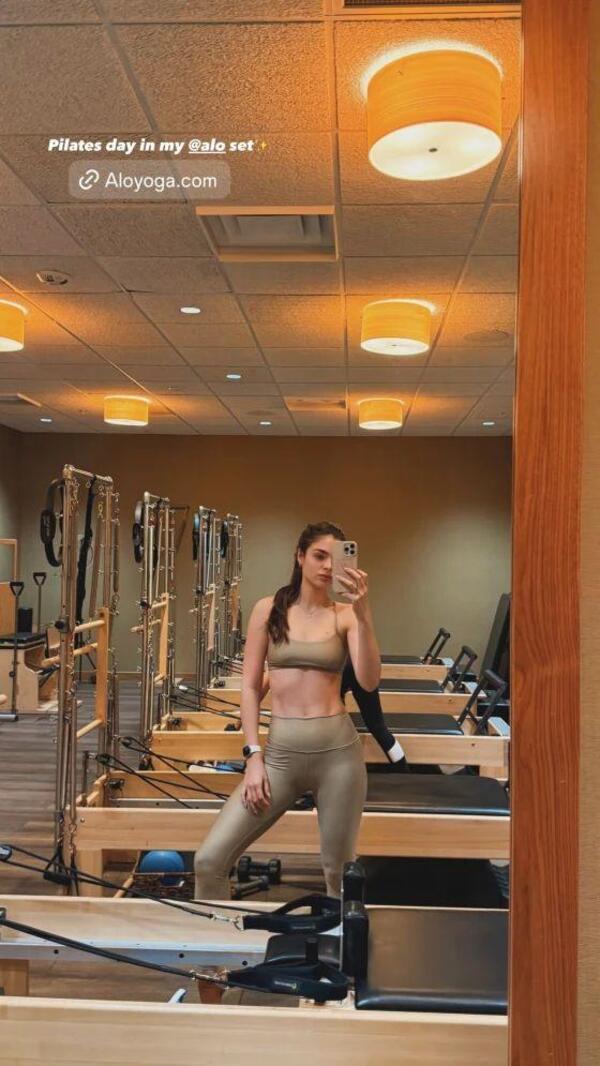 Nadia Ferreira volvió con todo a los entrenamientos
