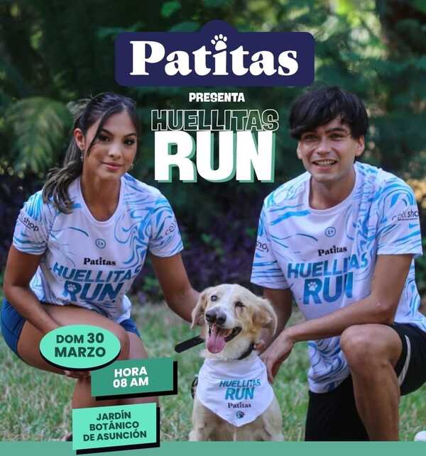 Huellitas PY organiza una corrida solidaria para costear un nuevo hogar - trece