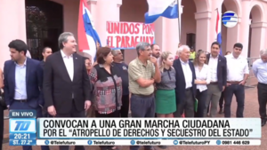 Convocan gran marcha para el 26 de marzo en Asunción