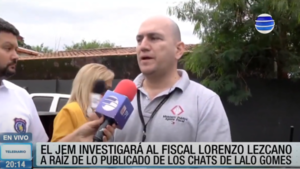 El JEM investigará al fiscal Lorenzo Lezcano por filtración de chats