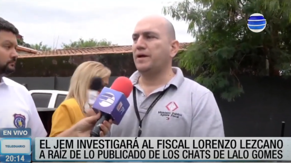 El JEM investigará al fiscal Lorenzo Lezcano por filtración de chats