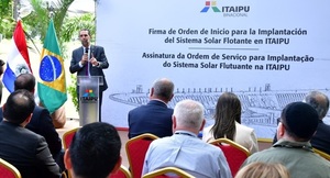 Paneles solares flotantes se implantarán en el embalse de ITAIPU