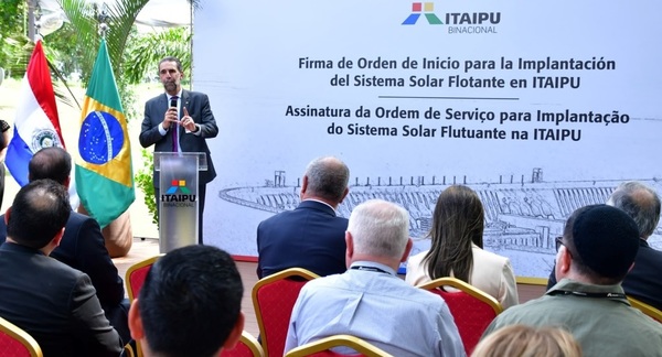 Paneles solares flotantes se implantarán en el embalse de ITAIPU