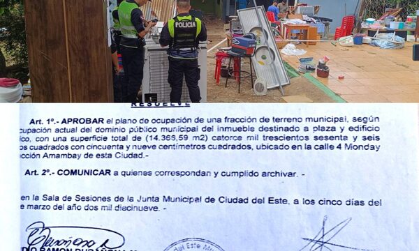 Desalojo evidencia que Comuna de CDE permitió ocupación sin chequear situación de la inmueble – Diario TNPRESS