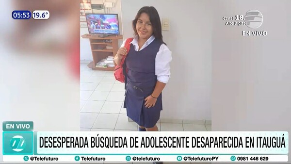 Itauguá: Desesperada búsqueda de una menor desaparecida tras hallazgo de su uniforme en un “yuyal”