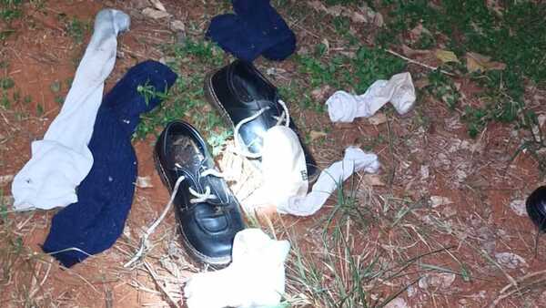 Encuentran medias y calzados de adolescente desaparecida